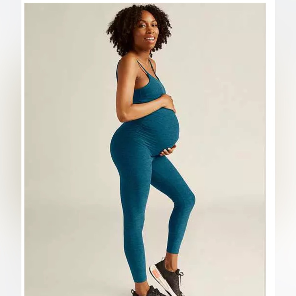 Beyond yoga maternity jumpsuit